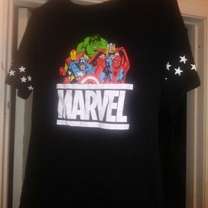 Blk short sleeve. Marvel T Shirt